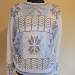 Tan Jay Snowflake Sweater