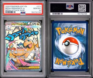 PSA 10 Mega Dragonite ex #271 Mega Attack Rare – Ascended Heroes – Pokemon TCG Card