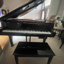 Baby Grand Piano KNABE KN500 with Player Disc 