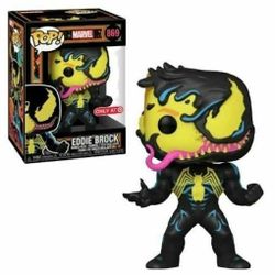 Funko Pop Spider-Man Venom Venomized Eddie Brock Blacklight 
