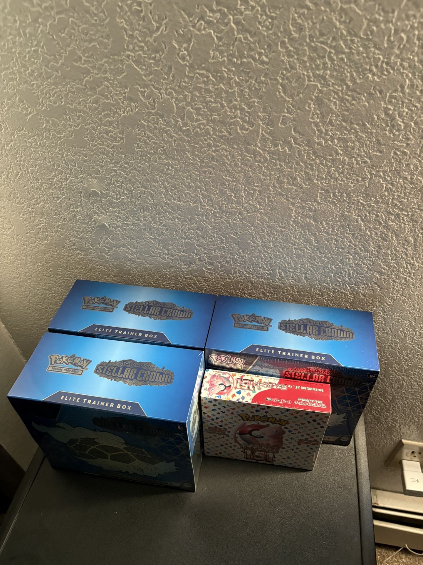 151 JP Booster Box + 3 Stellar Crown ETBS