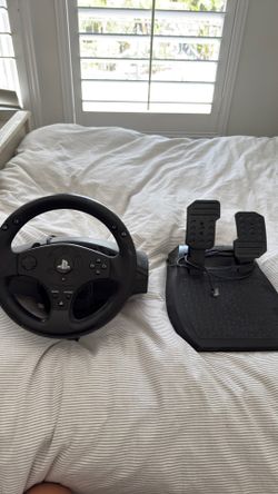 Thrustmaster wheel and pedal for 30 dollars!