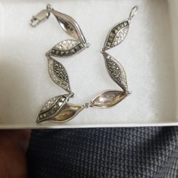 Stunning Sterling Silver Tennis Bracelet