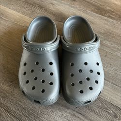 Grey Crocs