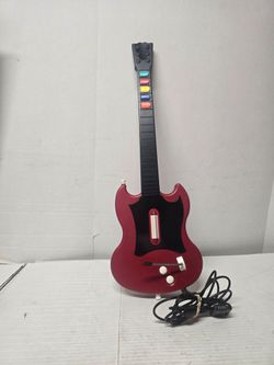 Playstation station  2 guitar  hero wired controller