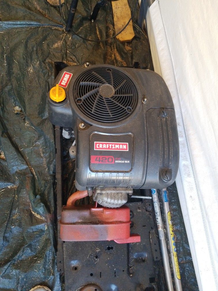 Craftsman 420 CC Riding Mower Motor.