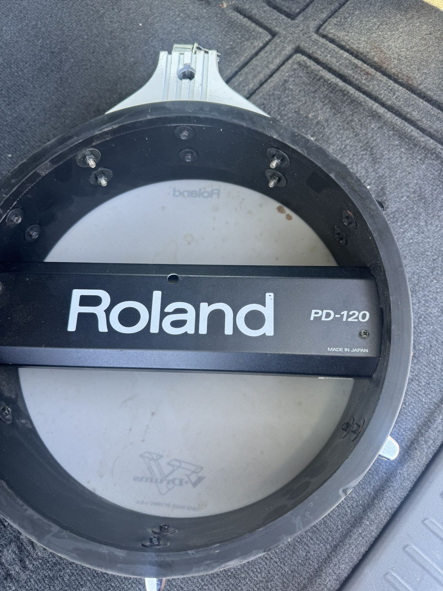 Roland Pd-120 Pad Need The Black Rubber Pieces But Work Great