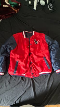 Men's Houston Texans Full-Snap Jacket reversible