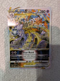 Mewtwo VStar - SWSH Crown Zenith Galarian Gallery Trading Card