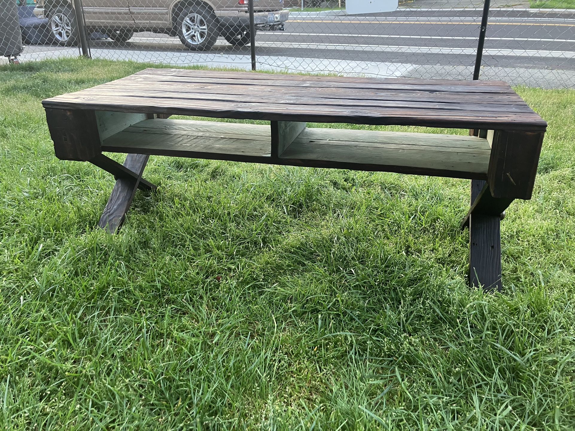 Reclaimed wood, coffee table