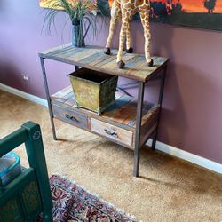 Console or side table With Two Drawers
