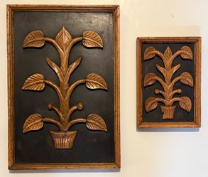 Carved Wooden Wall Hangings