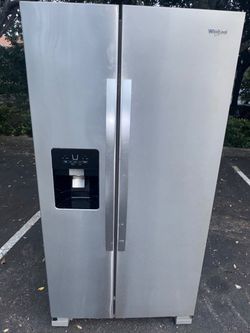 Whirlpool Side-by-Side Stainless Steel Refrigerator