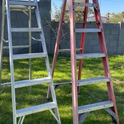 Two Werner Ladder 6 Ft