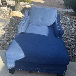 Blue couch