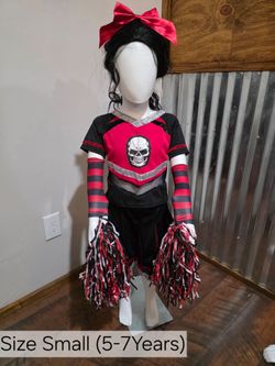 New Spooktacular Creation Cheer Leader Costume