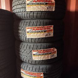 SET OF FOUR NEW TIRES 205/50/16 ARROYO GRANDSPORT A/S INCLUDING MOUNT AND BALANCE, ASK ME FOR SIZES AND BRANDS 