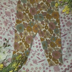 Nb Floral Pants For Baby Girl