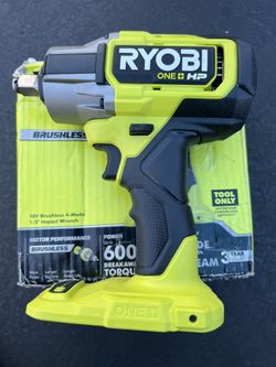 Ryobi 1/2” Impact Wrench Brushless