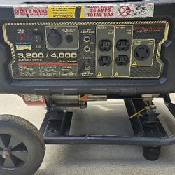 Predator 4000w gas generator