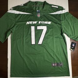 NWT  Nike  NFL On Field Jersey  New York Jets  #17  Garrett Wilson  Men  Size 2XL
