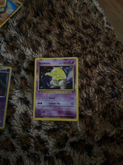 Drowzee Pokémon card