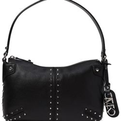 Michael Michael Kors Women's Astor Small Studded Leather Pouchette 
