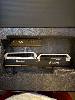 CORSAIR RAM 16 GB + random stick
