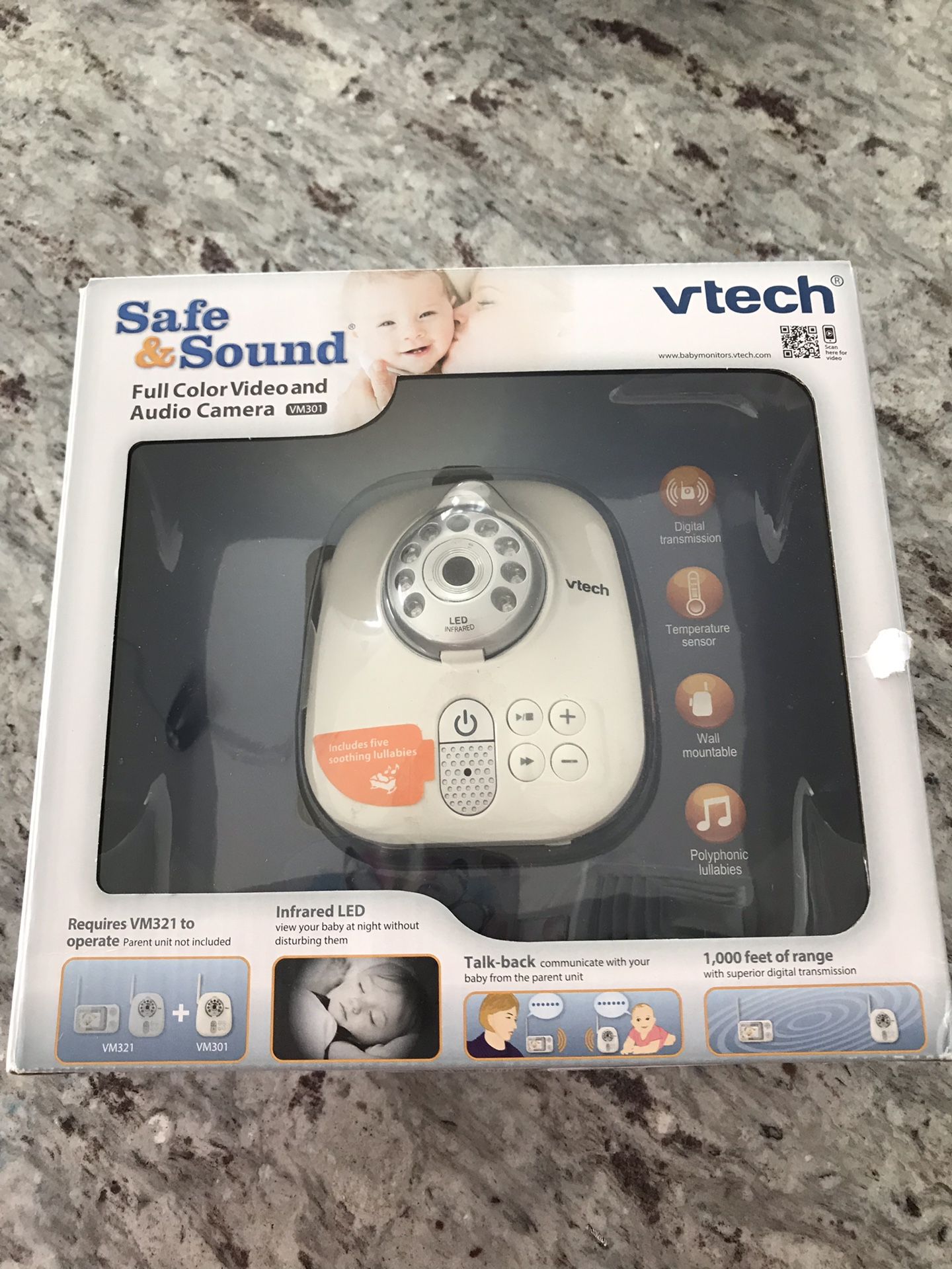 Each for 20$ baby cam ( Vtech) - Used condition