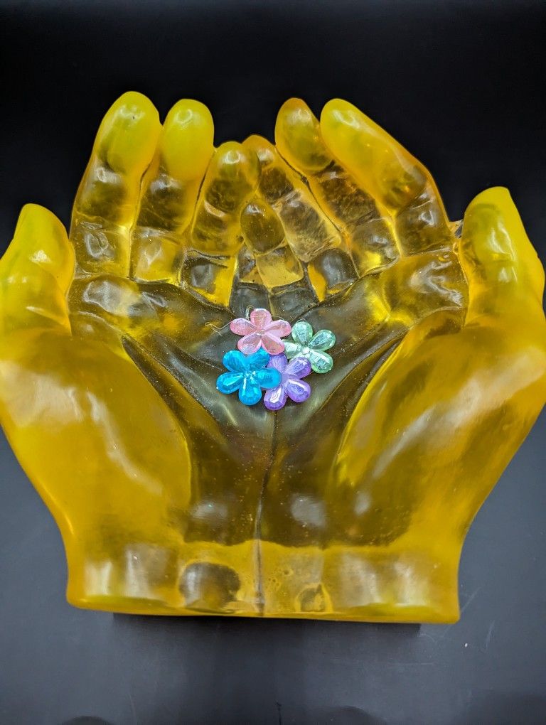 Acrylic Holy Hands