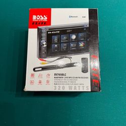Boss Audio Double Din Radio Is With Bluetooth