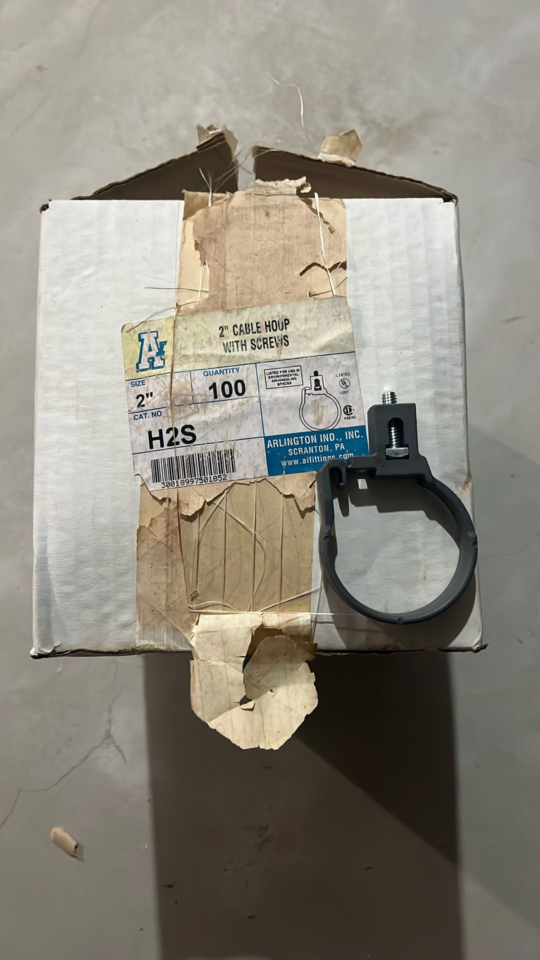 2” Cable Hoop With Screws Arlington