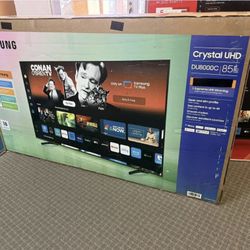 85 Tv $55 Down on Finacing Free Delivery 6 Month Warranty  85 Samsung Smart 4K Hdtv