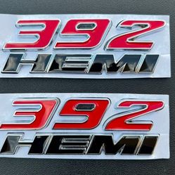 392 hemi badge 35 each see ALL PIX SOLD SEPARATELY SHIPPING AVAILABLE