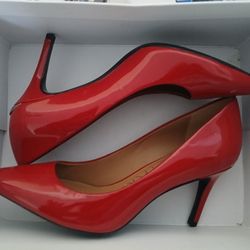 Calvin Klein Red Dressy Shoes 6M