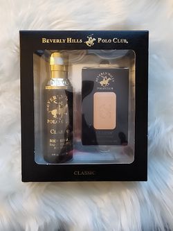Beverly Hills Polo Club Body Spray and Soap  8 oz. 