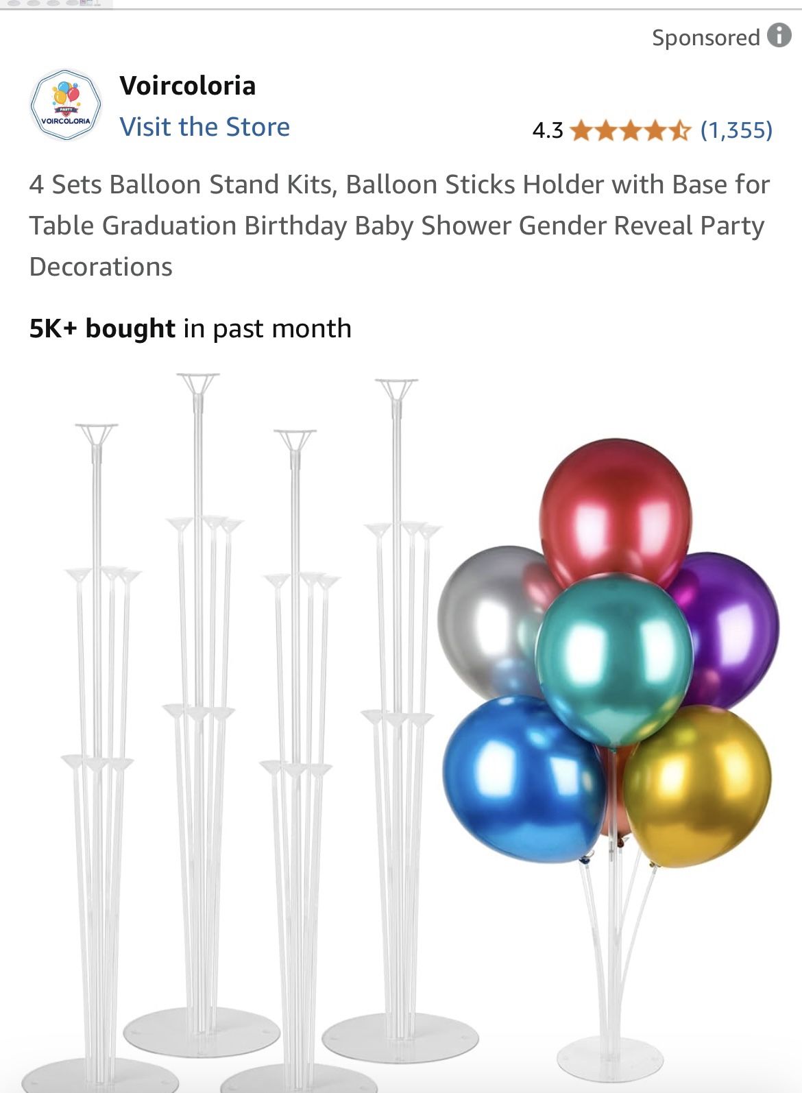 Sets Balloon