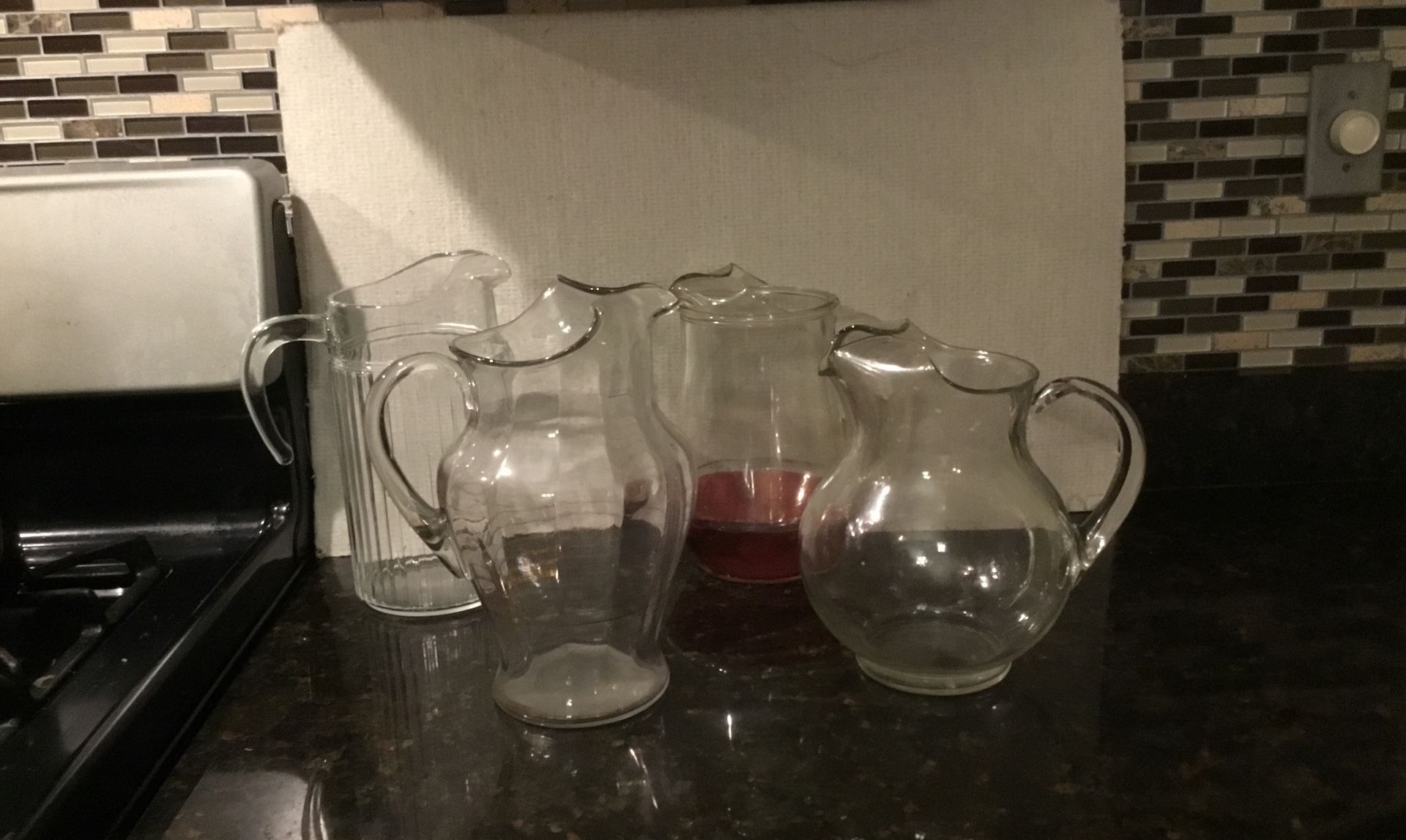 Glass Pitchers