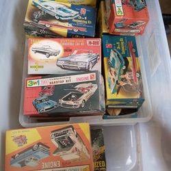Vintage Plastic Model Cars  Your Choice $35 Each 