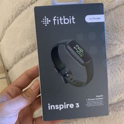 New Unopened Fitbit inspire 3 Black