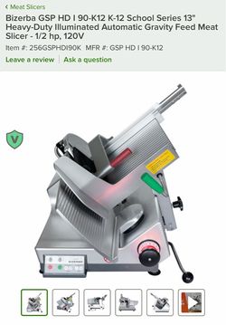 Open-Box Bizerba GSP HD automatic slicer