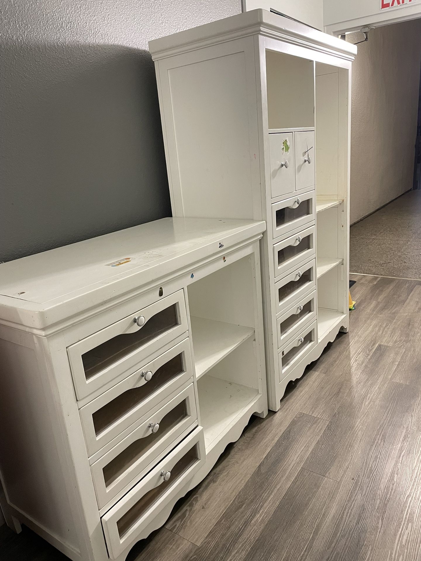 Baby Closet And Changing Table