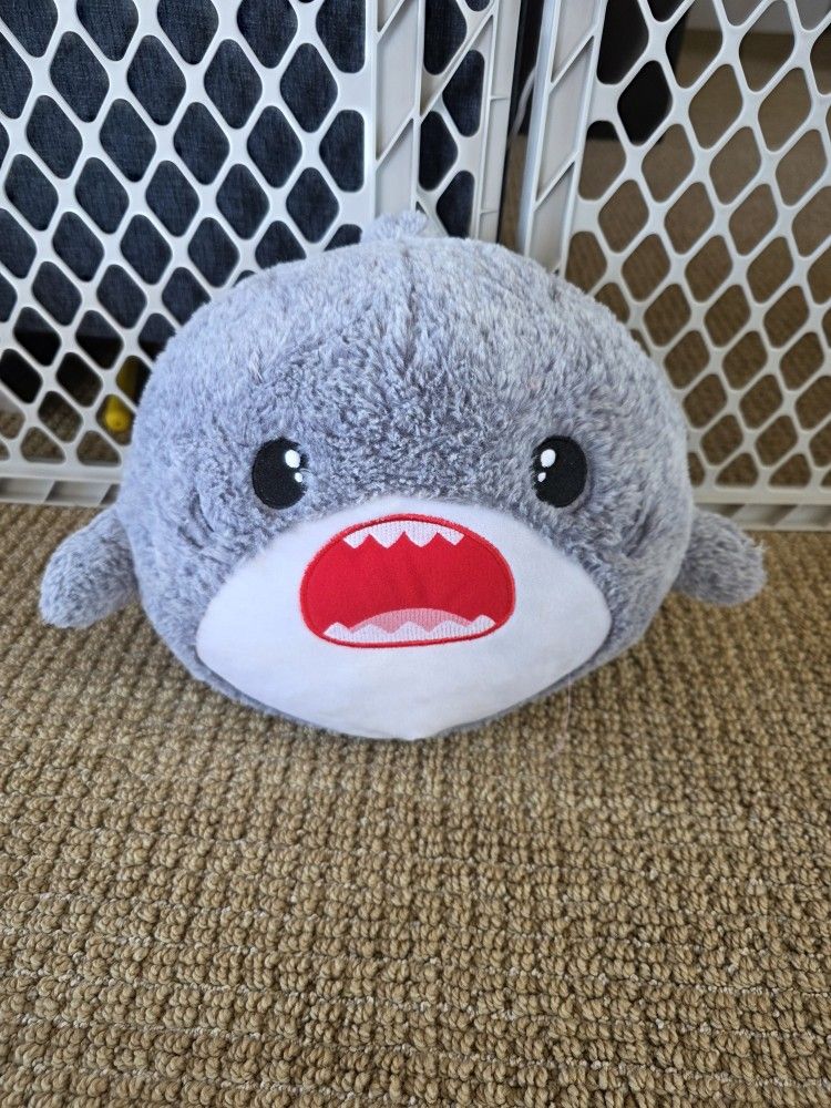 Gray Plushie Shark