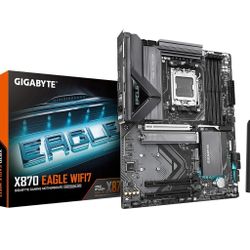 GIGABYTE X870 Eagle WIFI7 AMD AM5 LGA 1718 Motherboard ATX DDR5 4X M.2, PCIe 5.0