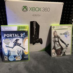 Xbox 360 bundle With Games And Kinect 