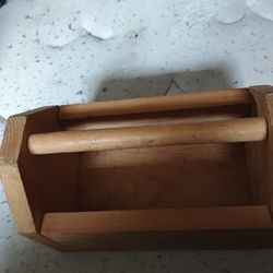 Sturdy Wooden Toy Tool Box