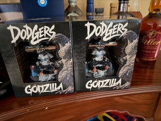 Los Angeles Dodgers Godzilla Bobblehead Figure - Baseball