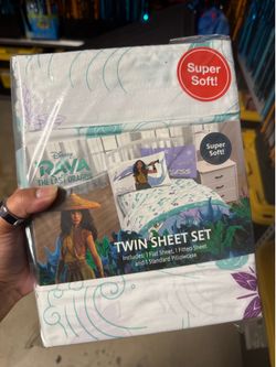 Raya - The Last Dragon Twin Sheet Set