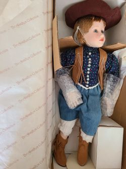 Vintage Hamilton "Savannah" Cowgirl Doll - Collectible 