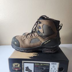 Irish Setter Men's Kasota 6 in EH Steel Toe Lace Up Work Boots Size  9 